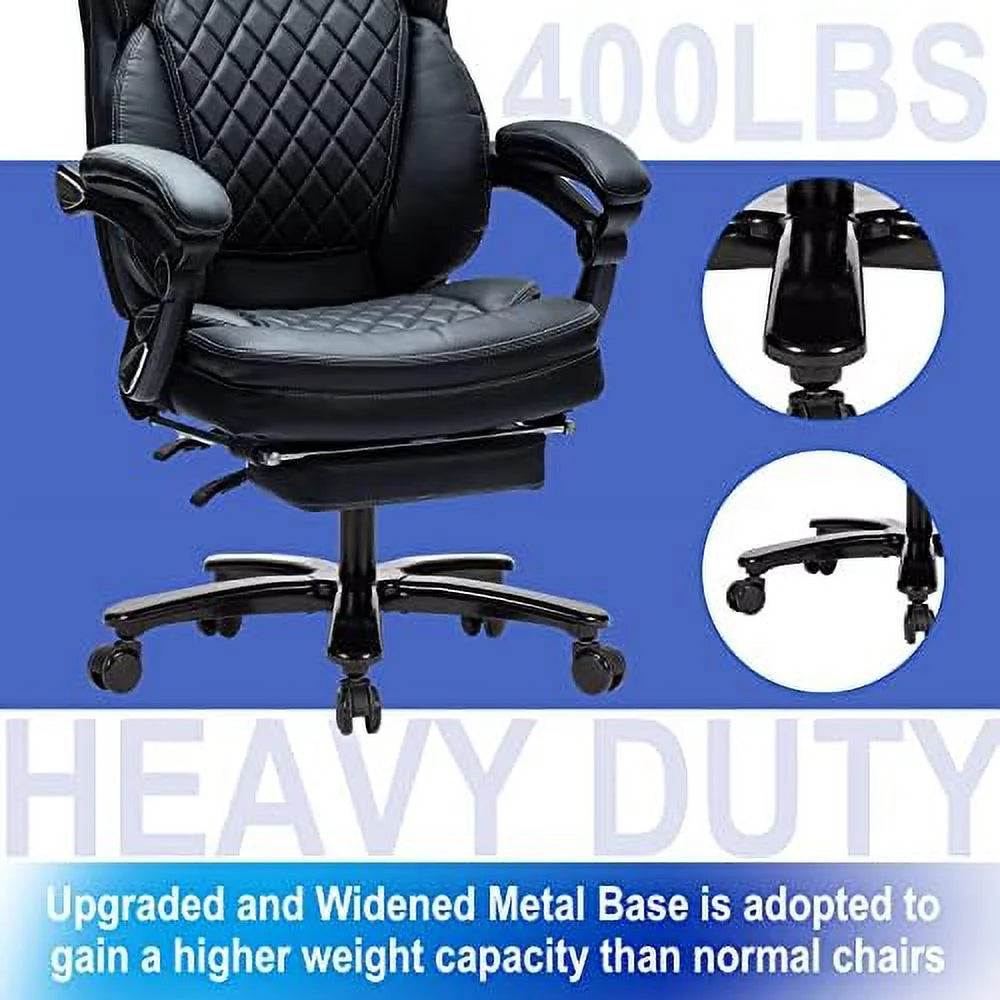 High Back Reclining Office Chair with Footrest H83344
