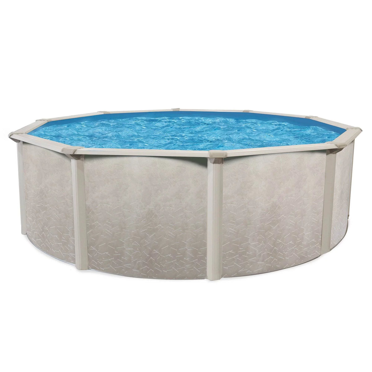 15 Foot x 52 Inch Steel Frame Above Ground Swimming Pool H2805