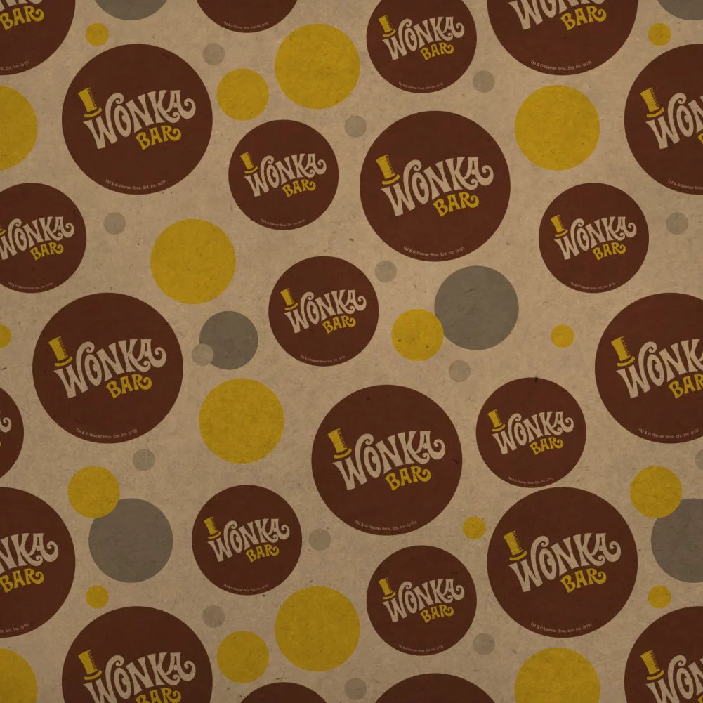 Chocolate Factory Gift Wrap Wrapping Paper Roll C64149