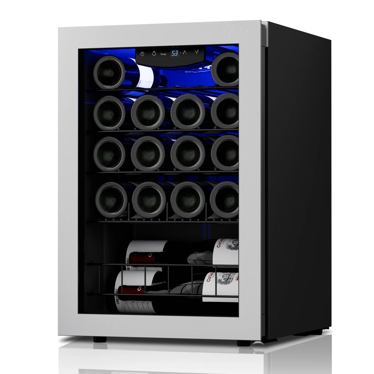 20 Bottle Wine Refrigerator with Glass Door P87291