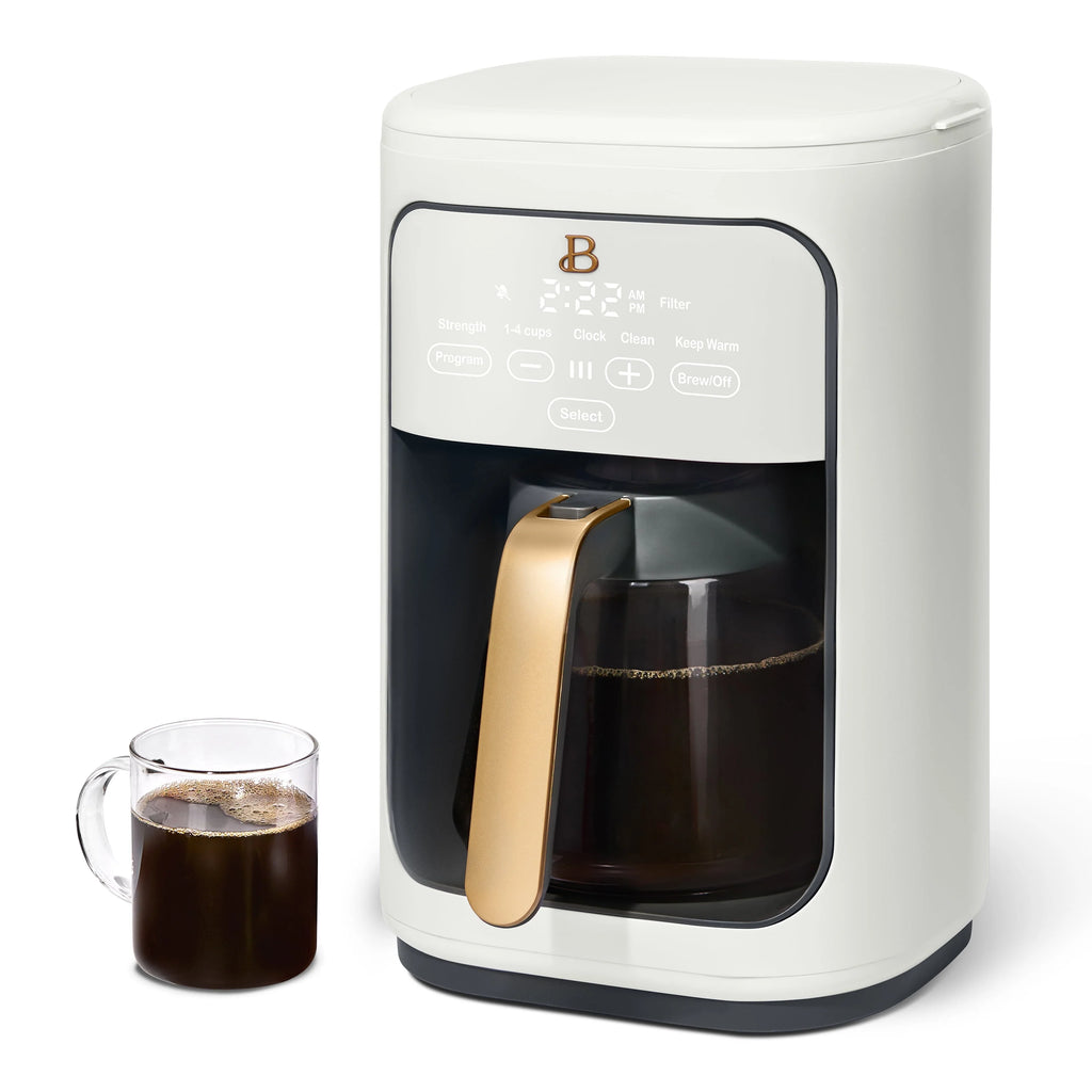 14-Cup Programmable Drip Coffee Maker with Touch-Activated Display I447