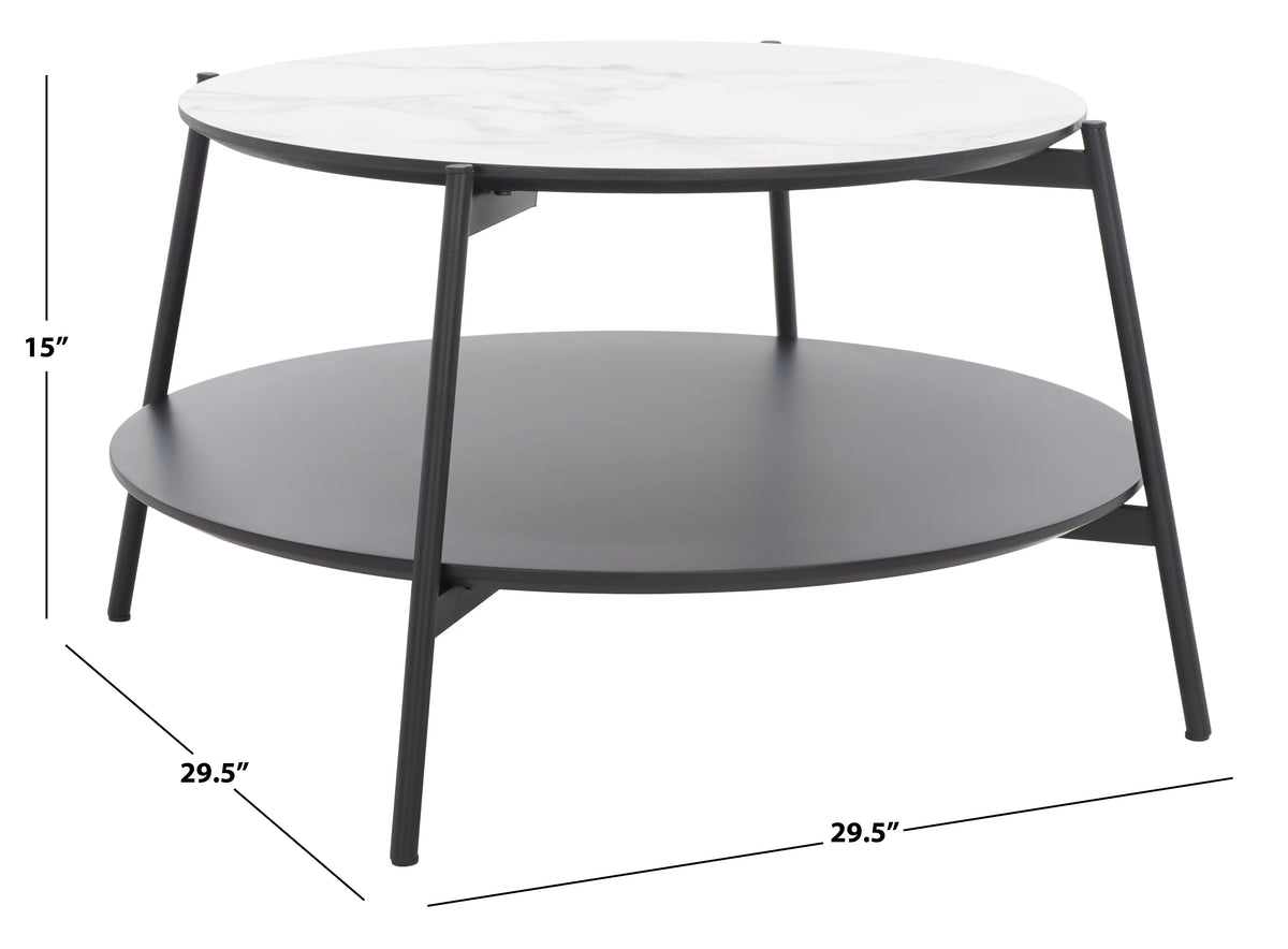 2-Tier Round Coffee Table U3767