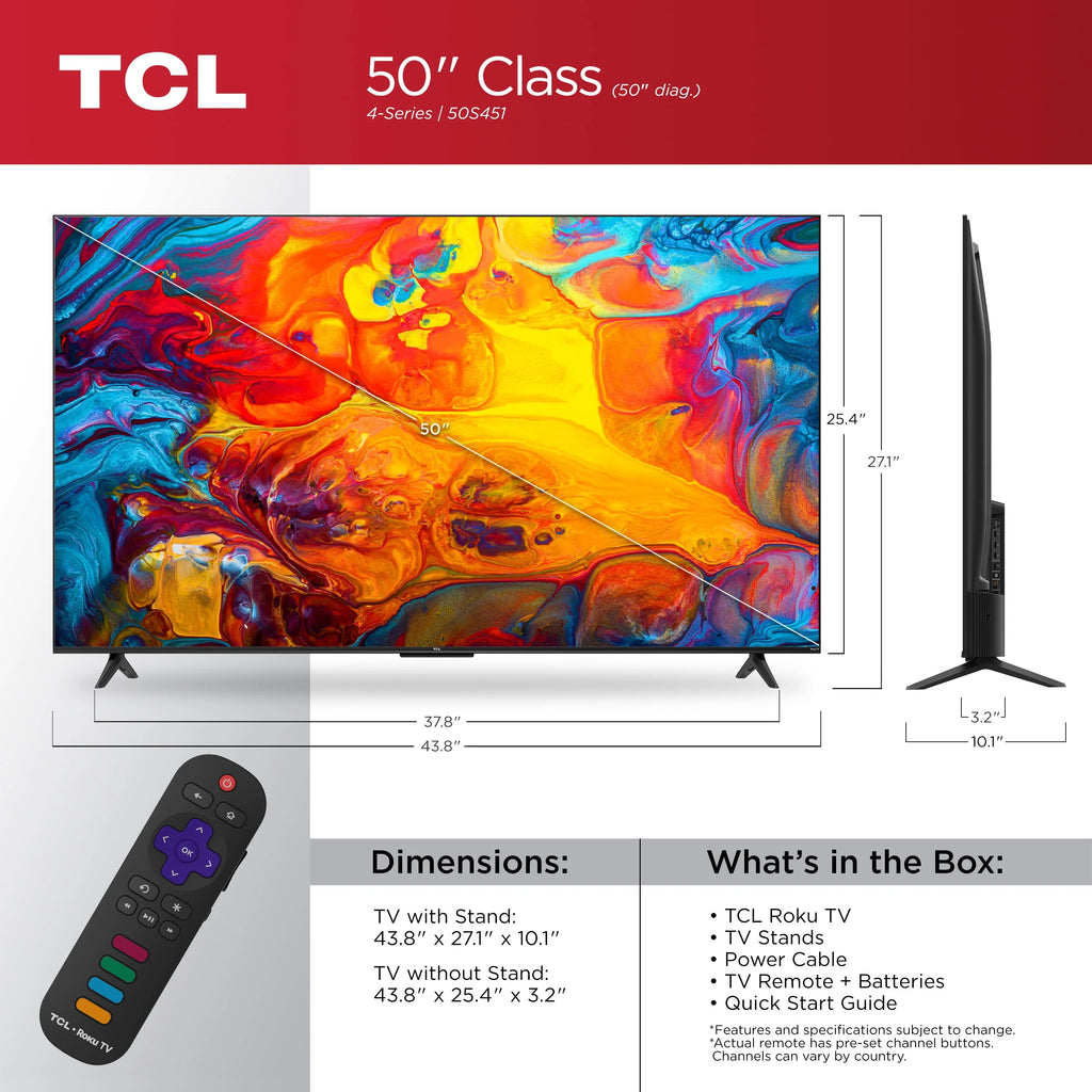 50 Class 4K UHD HDR Smart TV G145