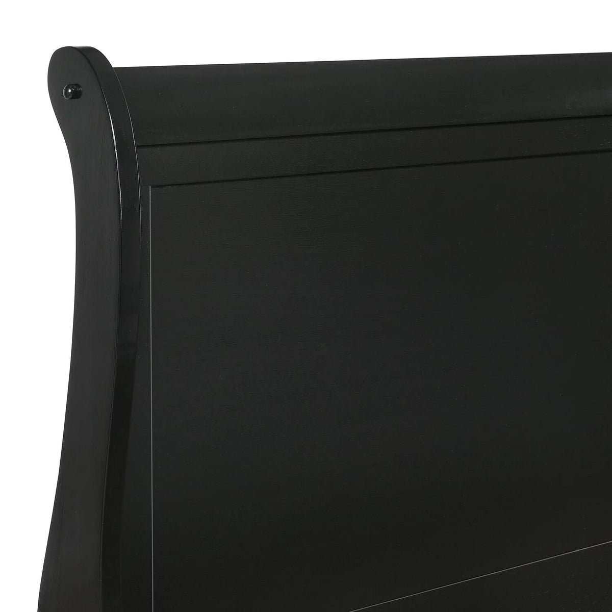 Queen Panel 3PC Bedroom Set in Black Z634