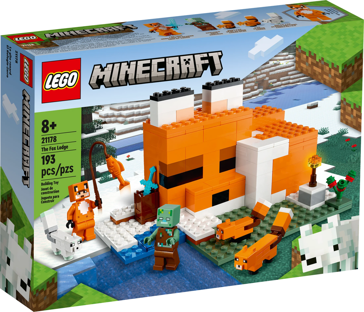 Minecraft Fox Lodge House Building Set Z667565