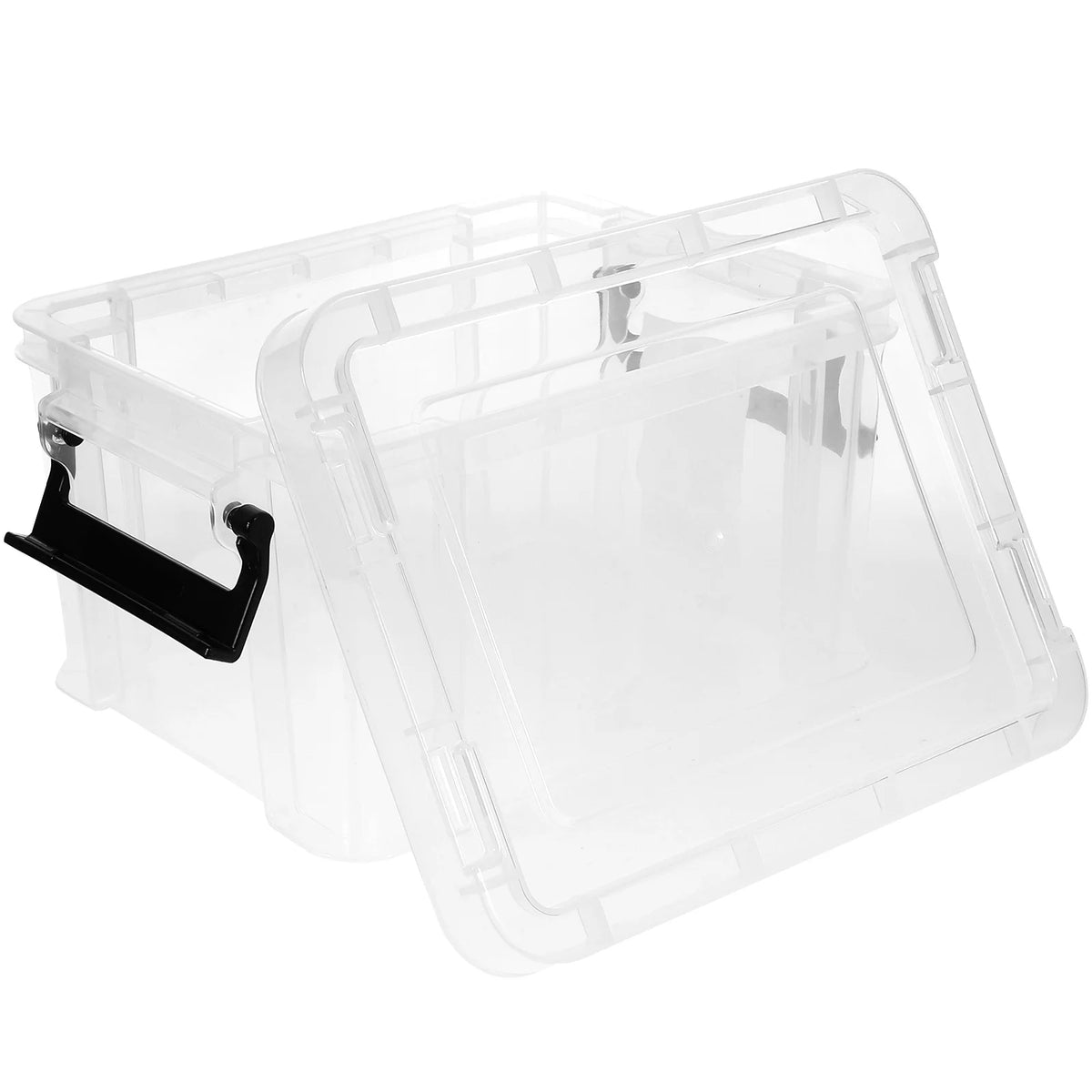 Stationery Storage Box Transparent X5186
