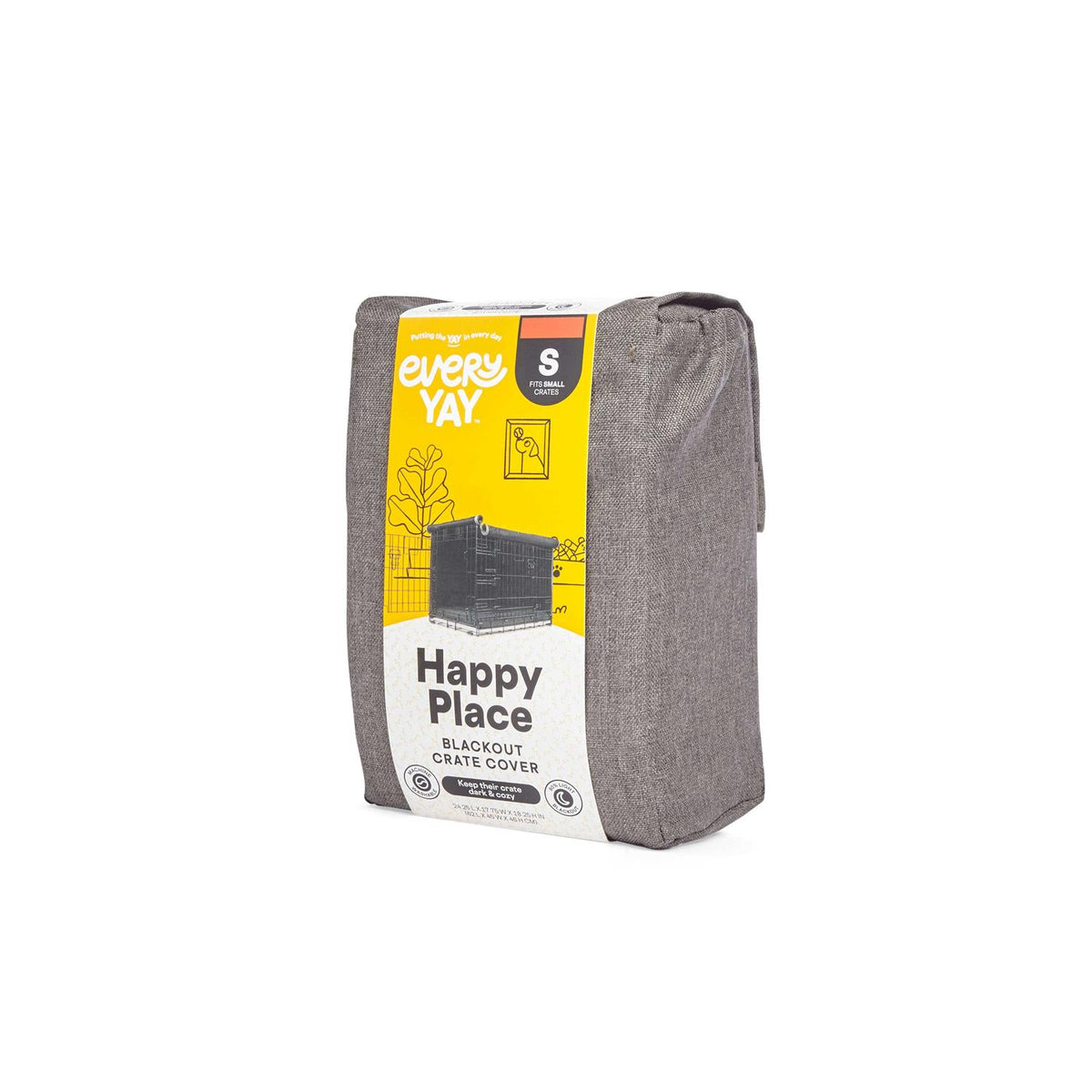 Grey Dog Crate Cover Y32857