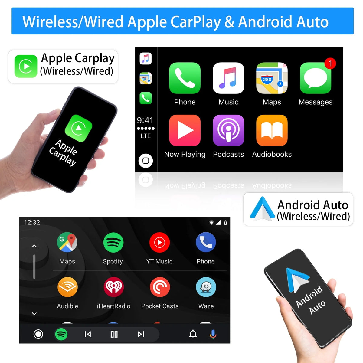 Android 12 Touch Screen Car Stereo A4948
